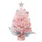 Mini Christmas Tree Tabletop Artificial with String Lights Home Decor